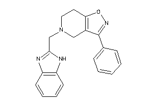 5-(1H-benzimidazol-2-ylmethyl)-3-phenyl-6,7-dihydro-4H-isoxazolo[4,5-c]pyridine