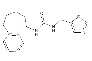 1-(6,7,8,9-tetrahydro-5H-benzocyclohepten-9-yl)-3-(thiazol-5-ylmethyl)urea