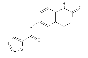 Thiazole-5-carboxylic Acid (2-keto-3,4-dihydro-1H-quinolin-6-yl) Ester