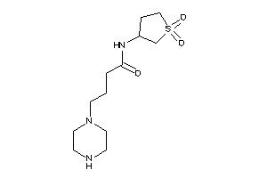 N-(1,1-diketothiolan-3-yl)-4-piperazino-butyramide