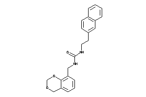 1-(4H-1,3-benzodioxin-8-ylmethyl)-3-[2-(2-naphthyl)ethyl]urea