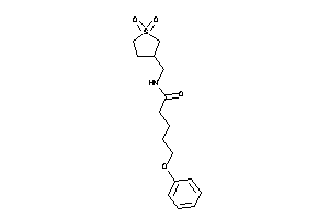 N-[(1,1-diketothiolan-3-yl)methyl]-5-phenoxy-valeramide