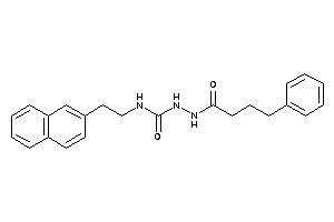 Image of 1-[2-(2-naphthyl)ethyl]-3-(4-phenylbutanoylamino)urea