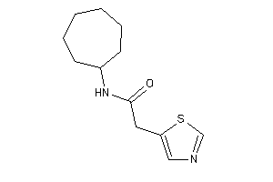 N-cycloheptyl-2-thiazol-5-yl-acetamide