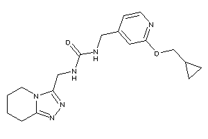 1-[[2-(cyclopropylmethoxy)-4-pyridyl]methyl]-3-(5,6,7,8-tetrahydro-[1,2,4]triazolo[4,3-a]pyridin-3-ylmethyl)urea