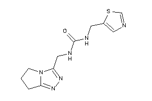 1-(6,7-dihydro-5H-pyrrolo[2,1-c][1,2,4]triazol-3-ylmethyl)-3-(thiazol-5-ylmethyl)urea