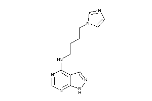 4-imidazol-1-ylbutyl(1H-pyrazolo[3,4-d]pyrimidin-4-yl)amine