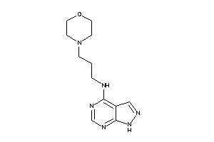 3-morpholinopropyl(1H-pyrazolo[3,4-d]pyrimidin-4-yl)amine