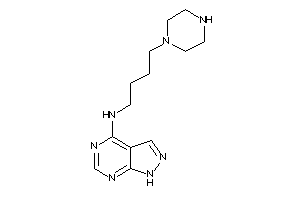 4-piperazinobutyl(1H-pyrazolo[3,4-d]pyrimidin-4-yl)amine