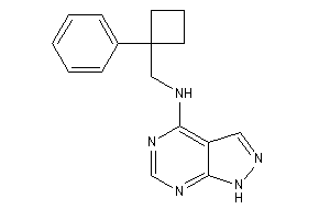 (1-phenylcyclobutyl)methyl-(1H-pyrazolo[3,4-d]pyrimidin-4-yl)amine