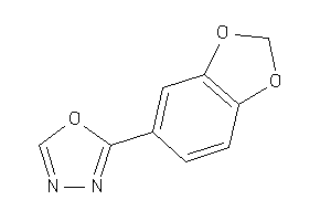 2-(1,3-benzodioxol-5-yl)-1,3,4-oxadiazole