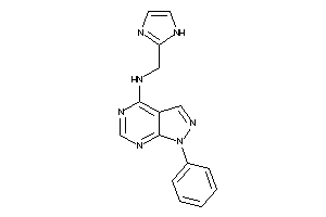 1H-imidazol-2-ylmethyl-(1-phenylpyrazolo[3,4-d]pyrimidin-4-yl)amine