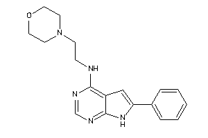 2-morpholinoethyl-(6-phenyl-7H-pyrrolo[2,3-d]pyrimidin-4-yl)amine