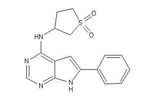 (1,1-diketothiolan-3-yl)-(6-phenyl-7H-pyrrolo[2,3-d]pyrimidin-4-yl)amine