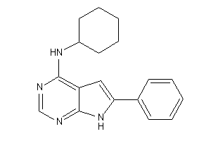 Cyclohexyl-(6-phenyl-7H-pyrrolo[2,3-d]pyrimidin-4-yl)amine