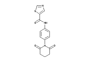 N-(4-glutarimidophenyl)thiazole-5-carboxamide