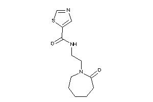 N-[2-(2-ketoazepan-1-yl)ethyl]thiazole-5-carboxamide