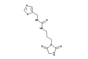 Image of 1-[3-(2,5-diketoimidazolidin-1-yl)propyl]-3-(thiazol-5-ylmethyl)urea