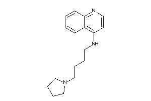 4-pyrrolidinobutyl(4-quinolyl)amine