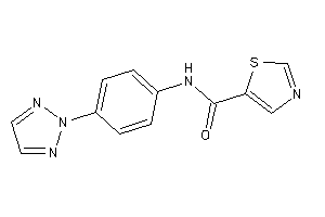 N-[4-(triazol-2-yl)phenyl]thiazole-5-carboxamide