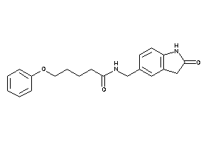 N-[(2-ketoindolin-5-yl)methyl]-5-phenoxy-valeramide