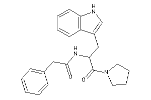 N-[1-(1H-indol-3-ylmethyl)-2-keto-2-pyrrolidino-ethyl]-2-phenyl-acetamide