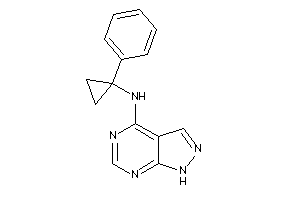 (1-phenylcyclopropyl)-(1H-pyrazolo[3,4-d]pyrimidin-4-yl)amine