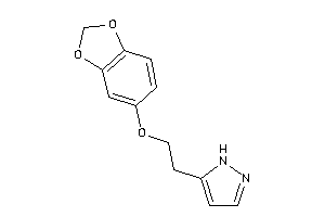 5-[2-(1,3-benzodioxol-5-yloxy)ethyl]-1H-pyrazole