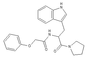 N-[1-(1H-indol-3-ylmethyl)-2-keto-2-pyrrolidino-ethyl]-2-phenoxy-acetamide