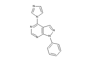 4-imidazol-1-yl-1-phenyl-pyrazolo[3,4-d]pyrimidine