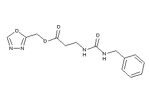 3-(benzylcarbamoylamino)propionic Acid 1,3,4-oxadiazol-2-ylmethyl Ester