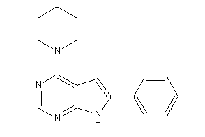 6-phenyl-4-piperidino-7H-pyrrolo[2,3-d]pyrimidine