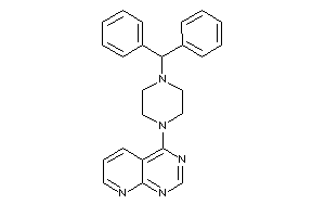 Image of 4-(4-benzhydrylpiperazino)pyrido[2,3-d]pyrimidine