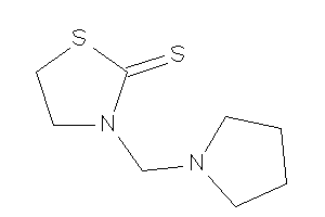 Image of 3-(pyrrolidinomethyl)thiazolidine-2-thione
