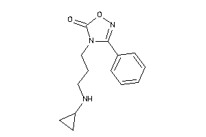 4-[3-(cyclopropylamino)propyl]-3-phenyl-1,2,4-oxadiazol-5-one