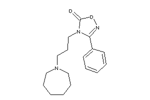 4-[3-(azepan-1-yl)propyl]-3-phenyl-1,2,4-oxadiazol-5-one