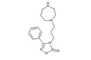 4-[3-(1,4-diazepan-1-yl)propyl]-3-phenyl-1,2,4-oxadiazol-5-one