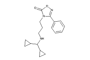 4-[3-(dicyclopropylmethylamino)propyl]-3-phenyl-1,2,4-oxadiazol-5-one