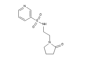 N-[2-(2-ketopyrrolidino)ethyl]pyridine-3-sulfonamide