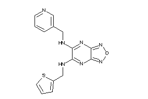 3-pyridylmethyl-[5-(2-thenylamino)furazano[3,4-b]pyrazin-6-yl]amine