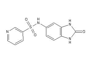 N-(2-keto-1,3-dihydrobenzimidazol-5-yl)pyridine-3-sulfonamide