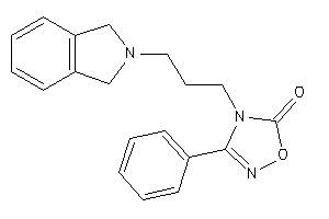 4-(3-isoindolin-2-ylpropyl)-3-phenyl-1,2,4-oxadiazol-5-one
