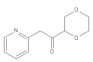 Image of 1-(1,4-dioxan-2-yl)-2-(2-pyridyl)ethanone