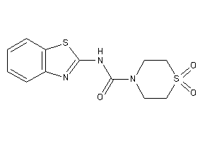 N-(1,3-benzothiazol-2-yl)-1,1-diketo-1,4-thiazinane-4-carboxamide