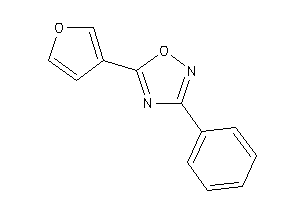 Image of 5-(3-furyl)-3-phenyl-1,2,4-oxadiazole