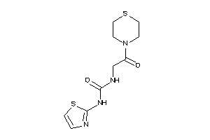 1-(2-keto-2-thiomorpholino-ethyl)-3-thiazol-2-yl-urea