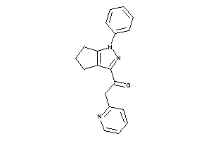 1-(1-phenyl-5,6-dihydro-4H-cyclopenta[c]pyrazol-3-yl)-2-(2-pyridyl)ethanone