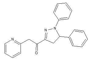 1-(1,5-diphenyl-2-pyrazolin-3-yl)-2-(2-pyridyl)ethanone