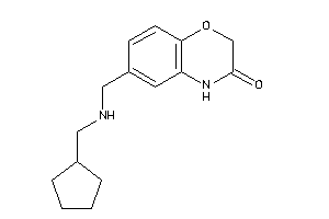 6-[(cyclopentylmethylamino)methyl]-4H-1,4-benzoxazin-3-one