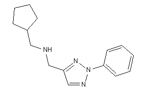 Cyclopentylmethyl-[(2-phenyltriazol-4-yl)methyl]amine